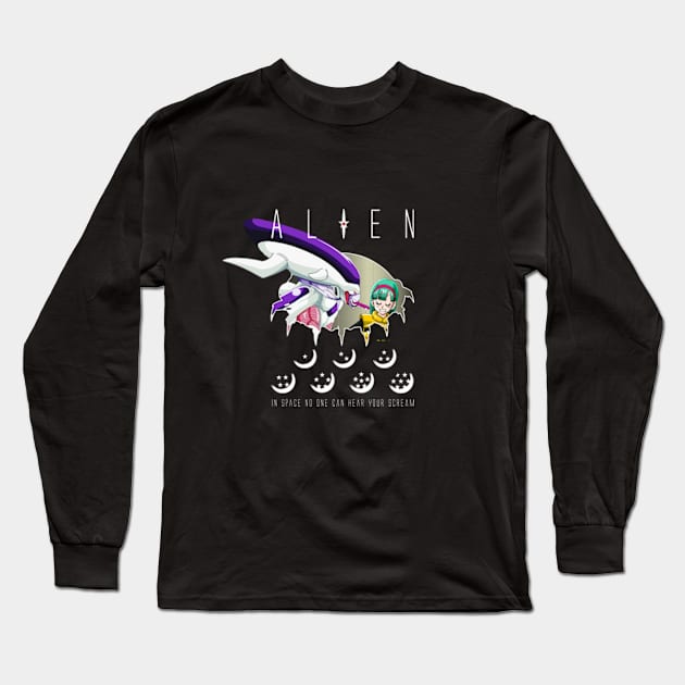 FREEZER ALIEN Long Sleeve T-Shirt by EBAN